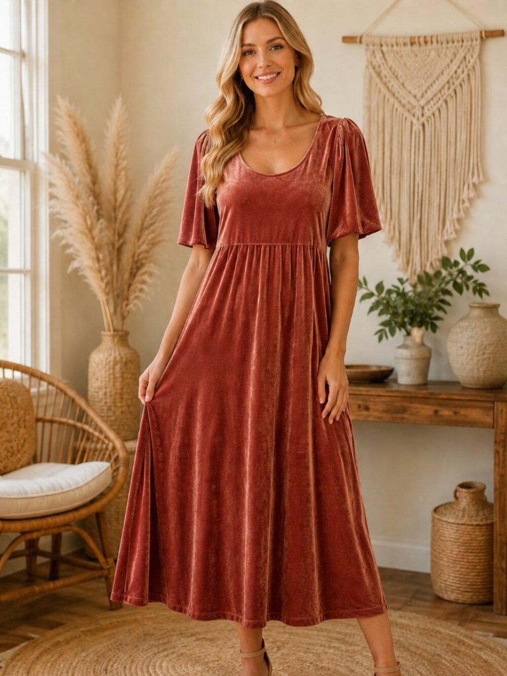 1x Polagram dress velvet new with tags